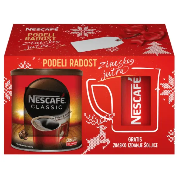 Instant kafa NESCAFE classic 200g + šolja 0