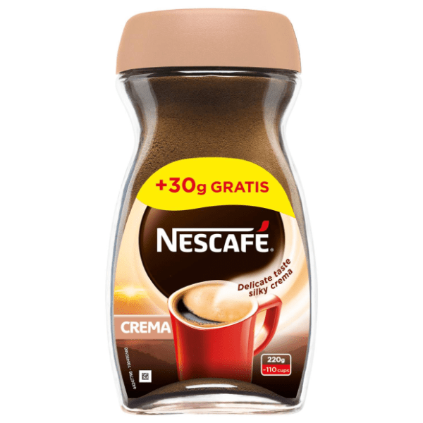 Instant kafa NESCAFE Crema 190g + 30g gratis 0