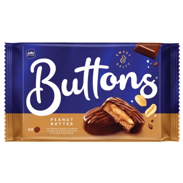 JAFFA buttons kikiriki puter 95g 0
