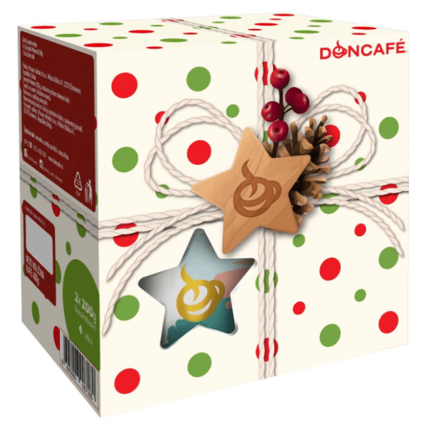 Kafa DONCAFE Moment poklon set 2x200g + šoljica 0