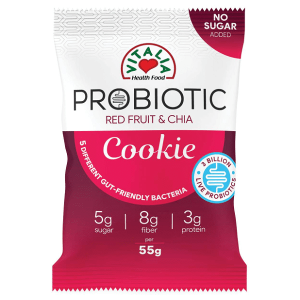 VITALIA probiotic cookie crveno voće čia 55g 0