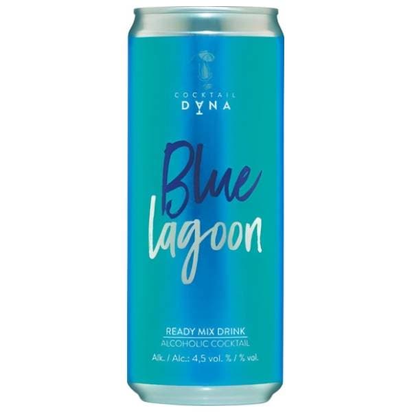 DANA koktel Blue lagoon limenka 0,33l 0