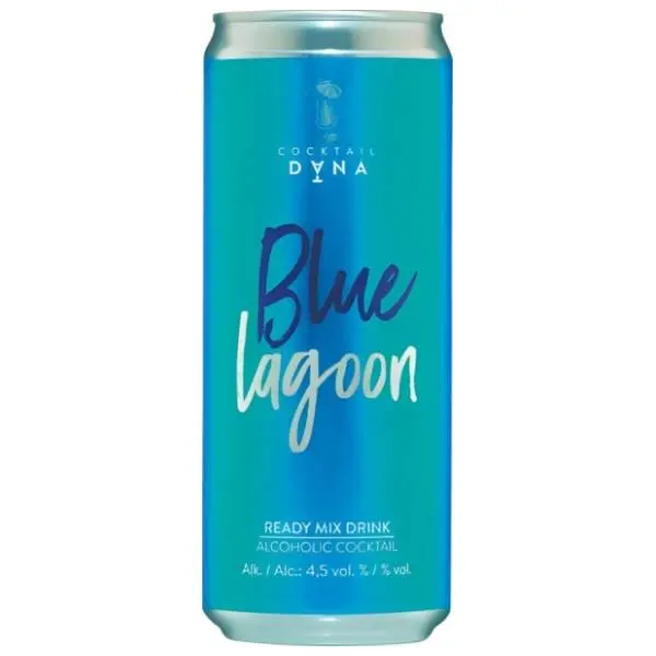 Koktel DANA Blue lagoon limenka 0,33l 0