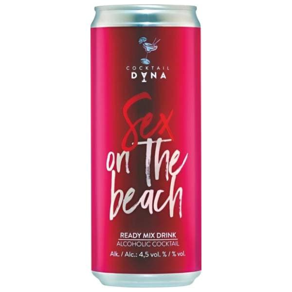 Koktel DANA Sex on the beach limenka 0,33l 0
