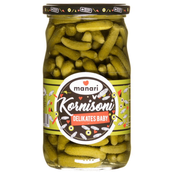 Kornišni MANARI delikates 680g 0