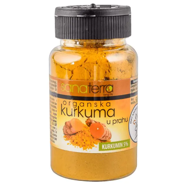 Kurkuma SANATERRA Organska u prahu 50g 0