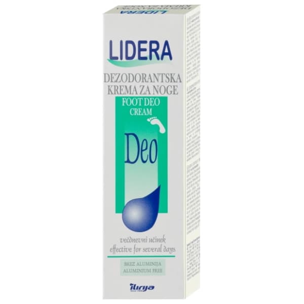 LIDERA Deo krema za noge 50ml 0