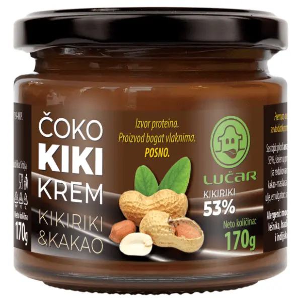 Namaz LUČAR čoko kikiriki i kakao 170g 0