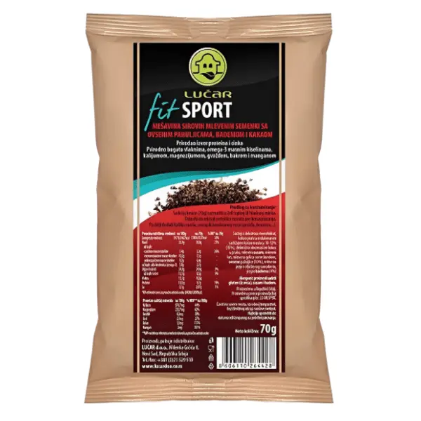 LUČAR fit sport mešavina sa semenki sa pahuljicama 70g 0
