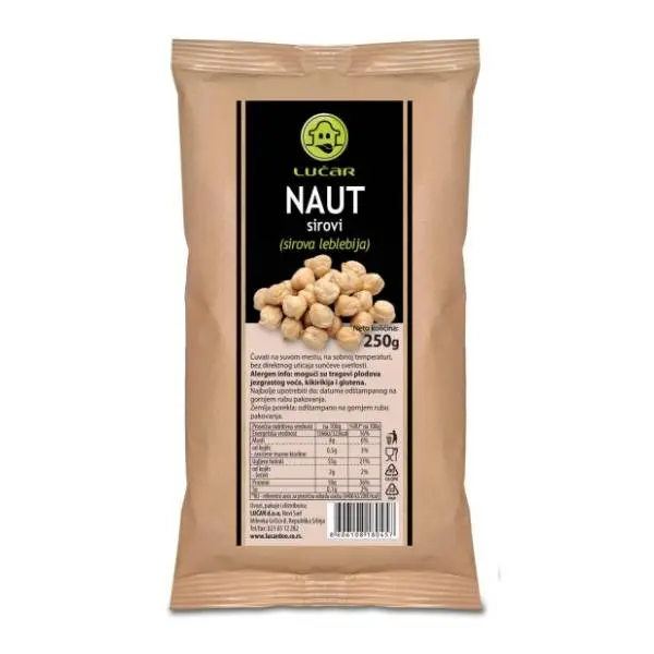 LUČAR sirova leblebija 250g 0