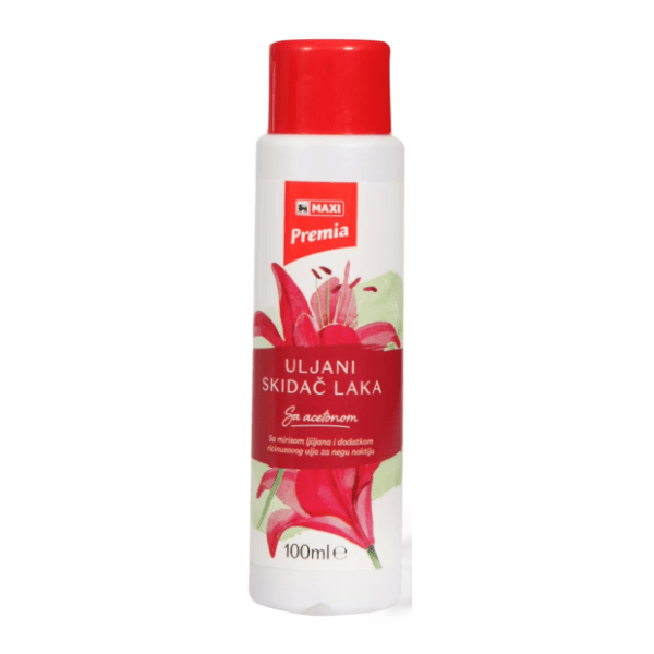 MAXI uljani skidač laka sa acetonom 100ml 0