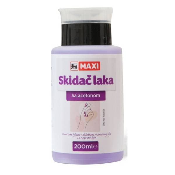 MAXI skidač laka sa acetonom 200ml 0