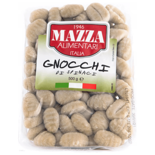 MAZZA njoke sa spanaćem 500g 0