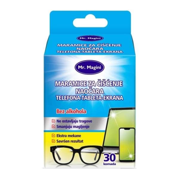 MR. MAGINI maramice za čišćenje naočara 30kom 0