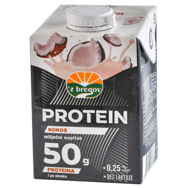 Z BREGOV proteinski napitak kokos uht 500ml 0