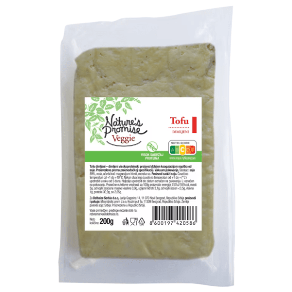 Nature's Promise dimljeni tofu sir 200g 0