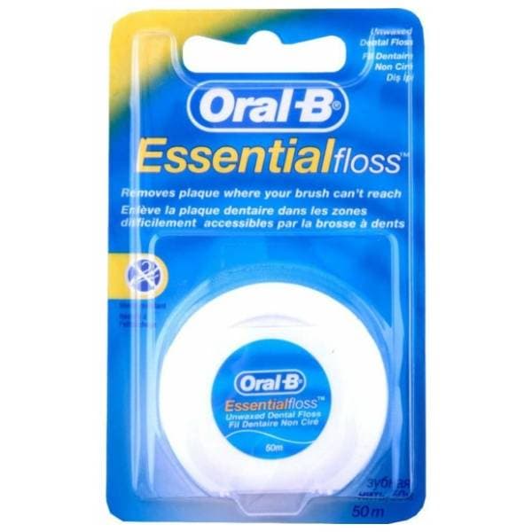 ORAL B Essential Floss Unwaxed konac za zube 50m 0