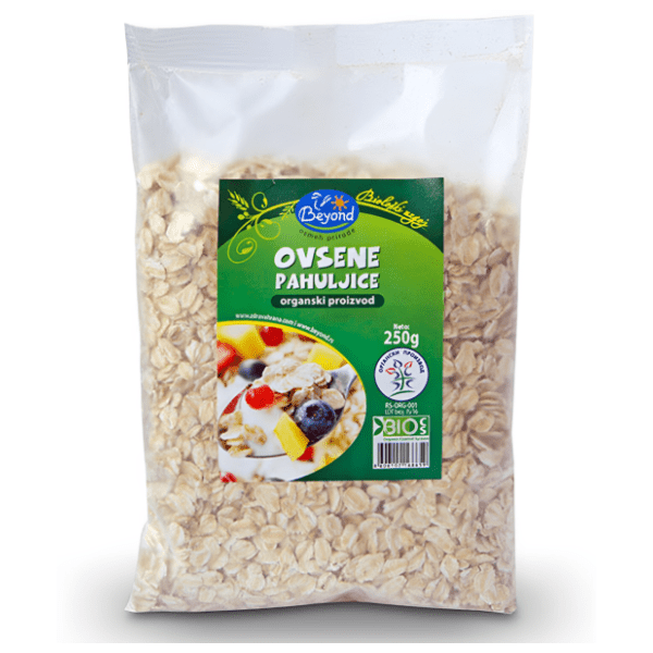 Ovsene pahuljice BEYOND organske 250g 0