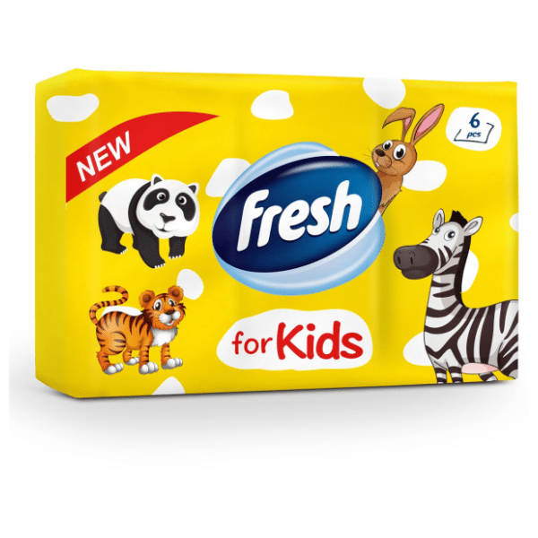 Papirne maramice FRESH dečije 3sloja 6kom 0