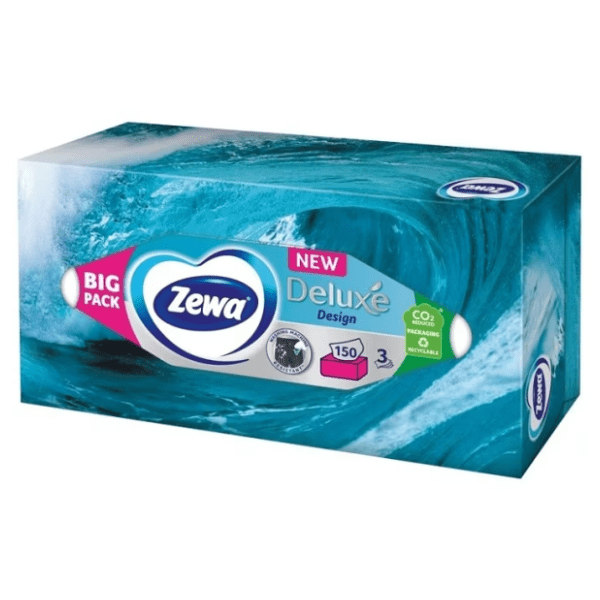Papirne maramice ZEWA deluxe kutija 3sloja 150kom 0
