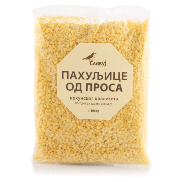Pahuljice od prosa SLAVUJ bez glutena 300g 0