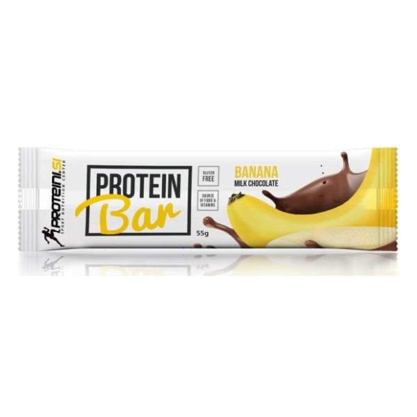 PROTEINI.SI protein bar banana mlečna čokolada 55g 0