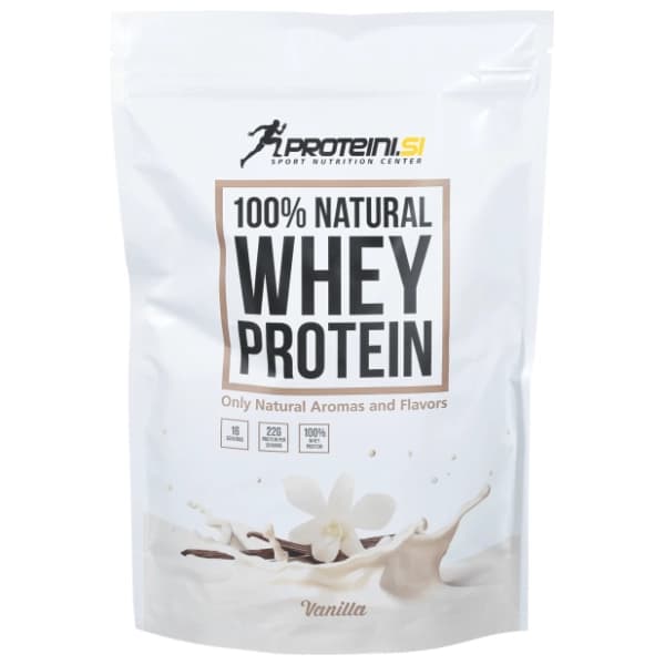 PROTEINI.SI whey protein 100% natural vanila 500g 0