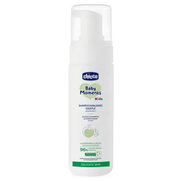 CHICCO Baby moments Kids souffle šampon i balzam 2in1 150ml 0