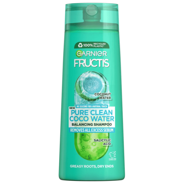 Šampon GARNIER Fructis Pure clean Coconut water 400ml 0