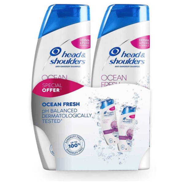 Šampon HEAD & SHOULDERS Ocean energy 2x360ml 0