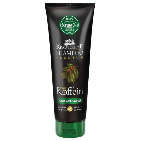 Šampon KRAUTERHOF kofein green tea 250ml 0