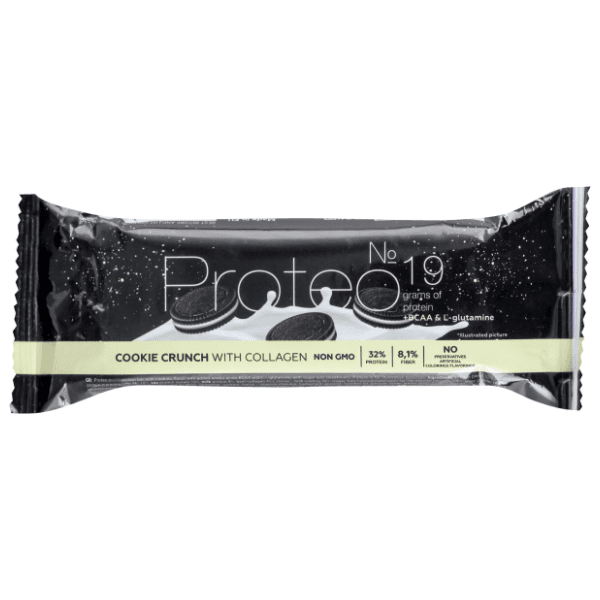 ISOSTAR PROTEO NO. 19 cookie with collagen proteinska čokoladica 60g 0