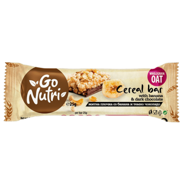 Štanglica VITALIA Go nutri banana čokolada 25g 0