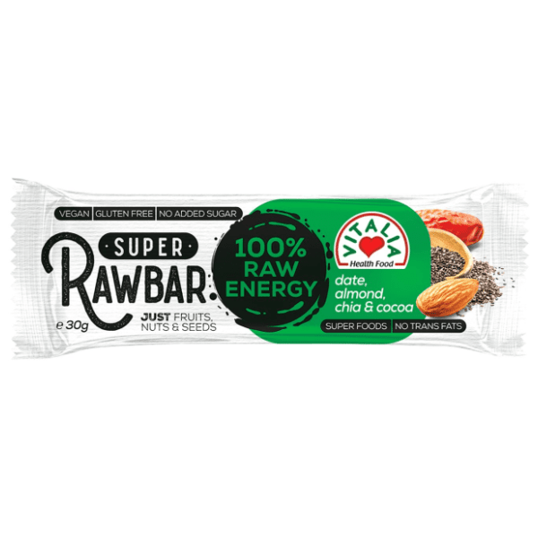 Štanglica VITALIA raw bar čia kakao 30g 0