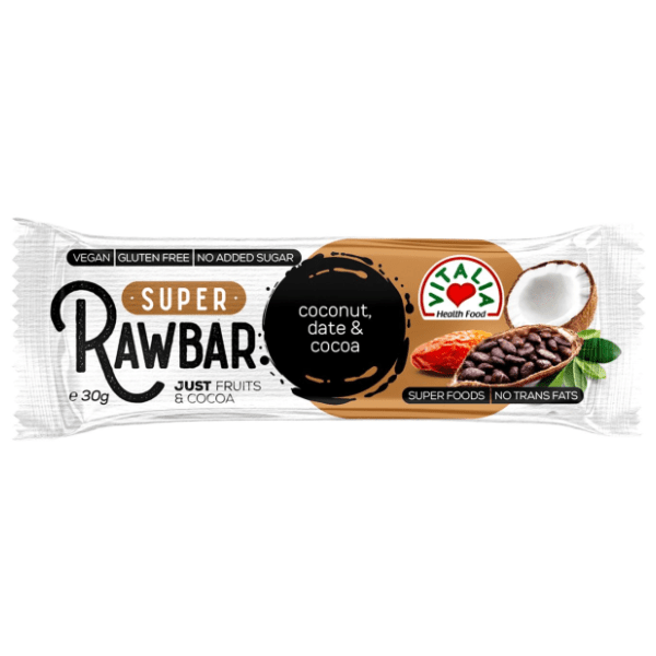 Štanglica VITALIA Raw bar kokos čokolada 30g 0