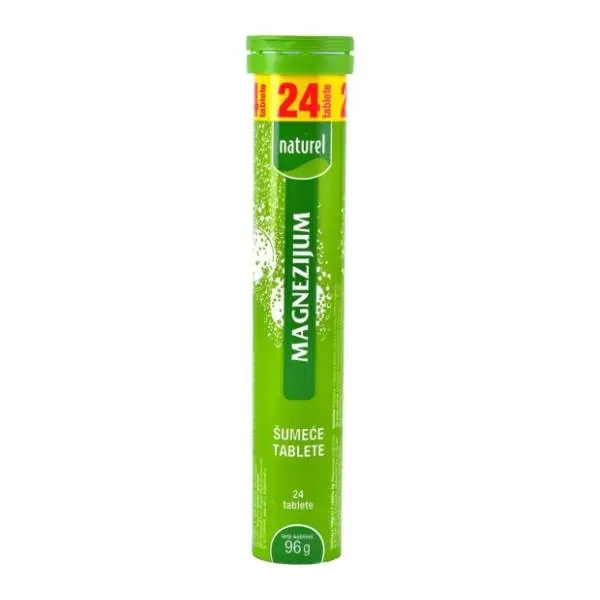 Šumeće tablete NATUREL magnezijum 96g 0
