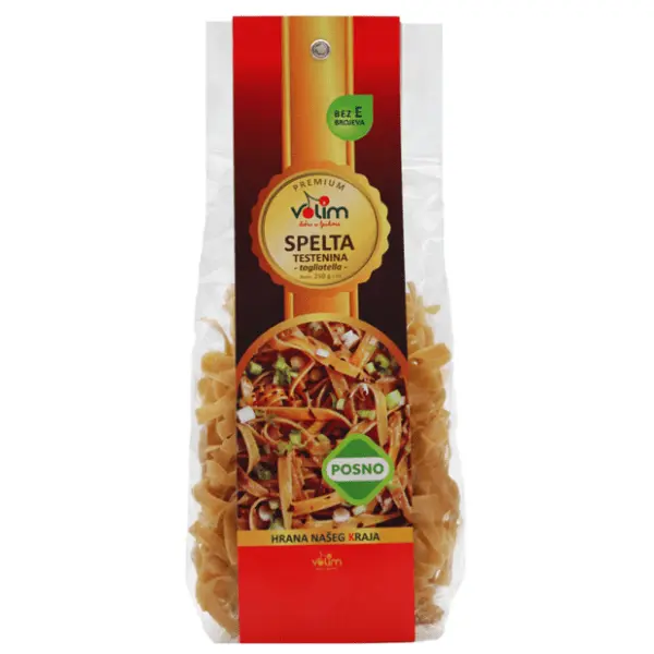 VOLIM testenina spelta tagliatella 250g 0