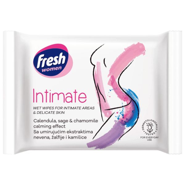 FRESH intimne vlažne maramice 20kom 0