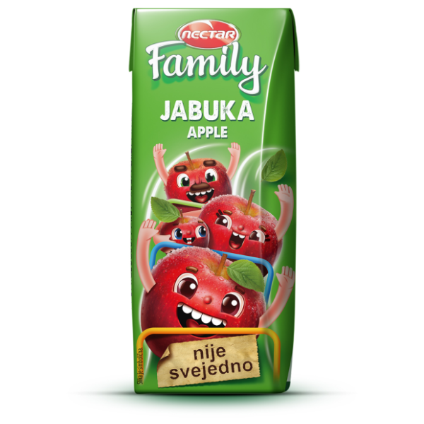 Voćni sok NECTAR Family jabuka 200ml 0