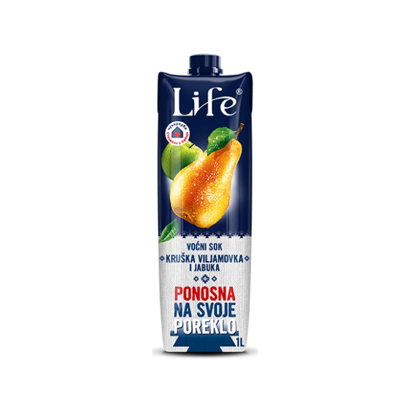 Voćni sok NECTAR Life kruška 100% 1l 0