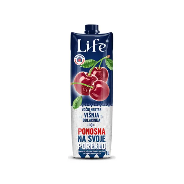 Voćni sok NECTAR Life višnja 1l 0