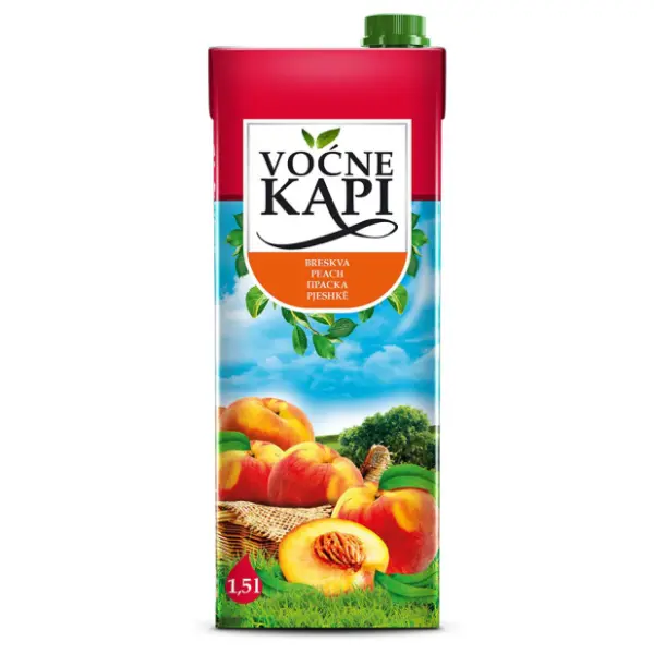 Voćni sok VOĆNE KAPI breskva 1,5l 0