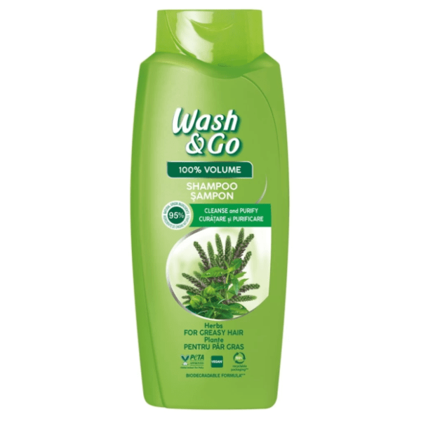 Šampon Wash&Go herbal 675ml 0