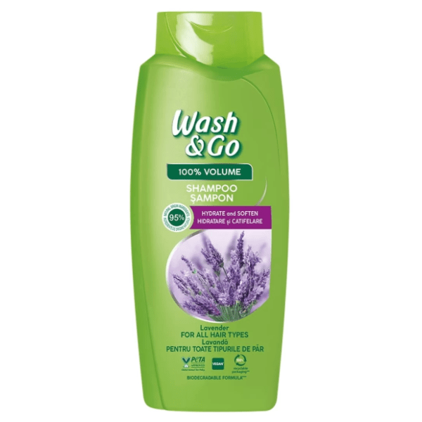 Šampon WASH&GO lavanda 675ml 0