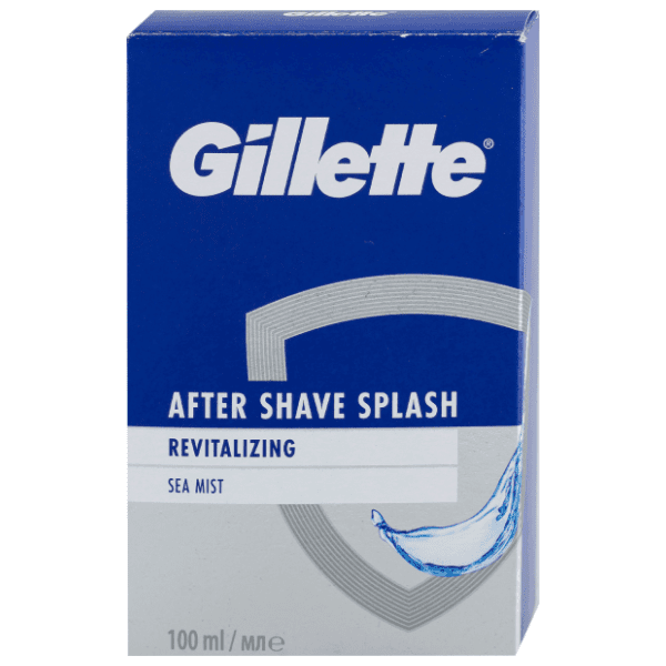 After shave splash GILLETTE revitalizing Sea mist 100ml 0