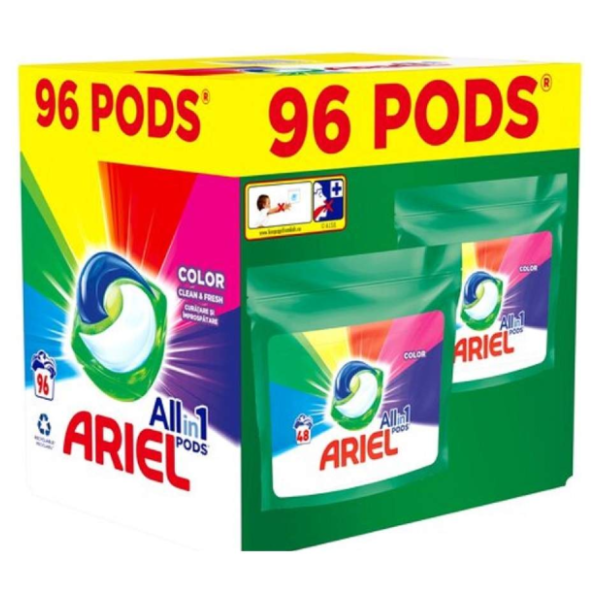 ARIEL Pods color all in 1 96kom 0