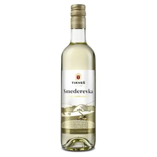 Belo vino TIKVEŠ Smederevka 500ml 0
