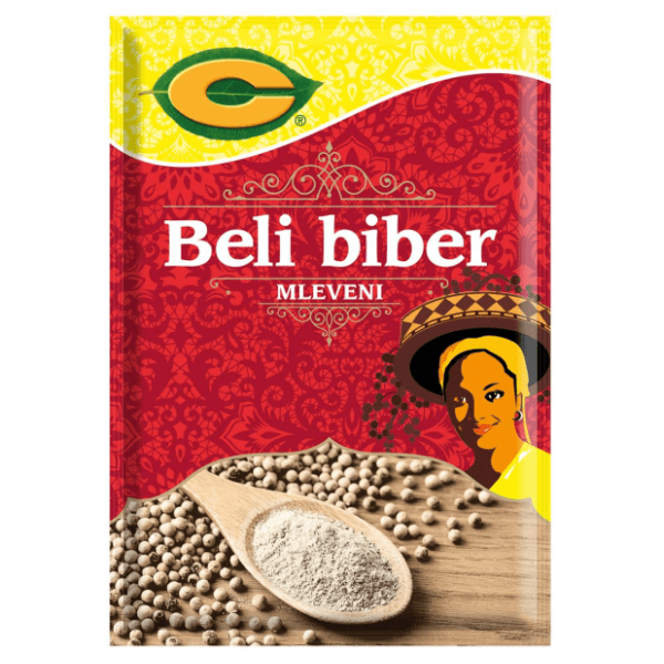 C beli biber mleveni 20g 0