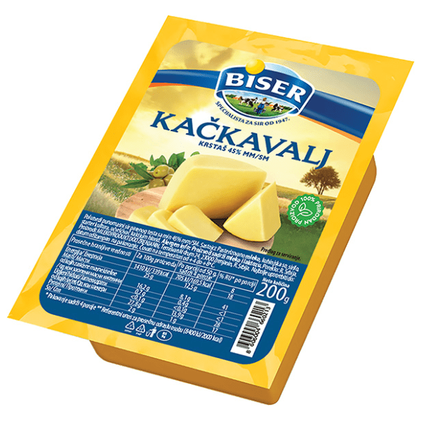 BISER Kačkavalj krstaš 200g 0