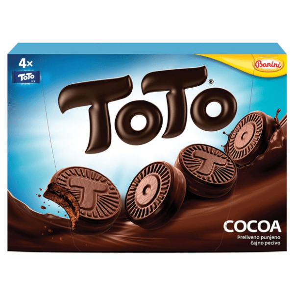 Biskvit BANINI Toto cocoa 244g 0